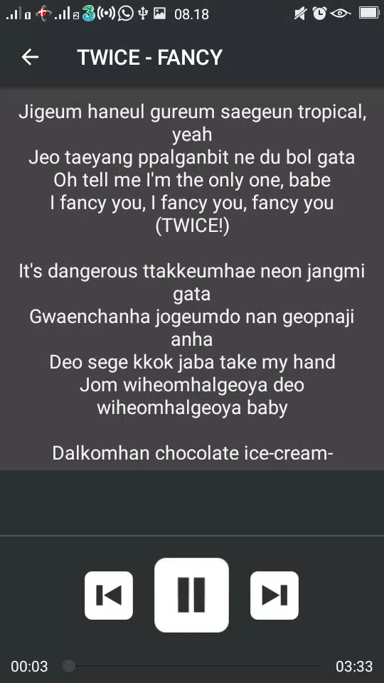 Lagu Twice Fancy Lyrics Apk For Android Download