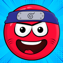 Red Ninja Hero 4 : Ball Bounce Adventure APK