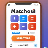 Math challenge calculator poster