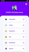 STAVES: All Status Saver Plakat