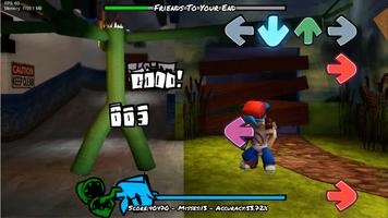 Rainbow Friends Orange FNF Mod imagem de tela 2