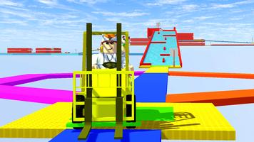 Obby Online Unreal Forklift تصوير الشاشة 2