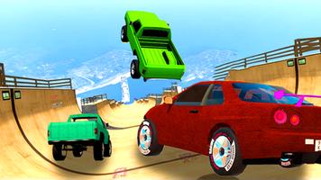 Slippery Slope Car Destruction Plakat