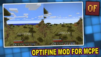 OptiFine Minecraft Mod - MCPE الملصق