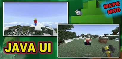 Java Edition UI for Minecraft Ekran Görüntüsü 1