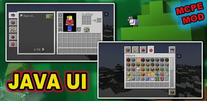 برنامه‌نما Java Edition UI for Minecraft عکس از صفحه