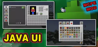Java Edition UI for Minecraft Ekran Görüntüsü 2
