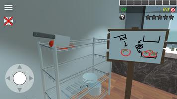 Restaurant Worker Simulator ภาพหน้าจอ 1