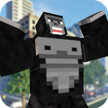 Blocky Cartoon: Titan Gorilla