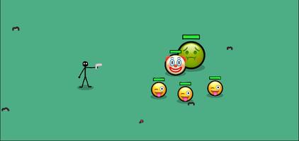 Stickman vs Emoji Affiche