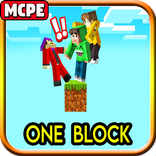 One Block Survival Skyblock Map for Minecraft PE