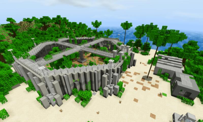 Abandoned Jurassic World Fallen Kingdom For Mcpe For Android Apk Download