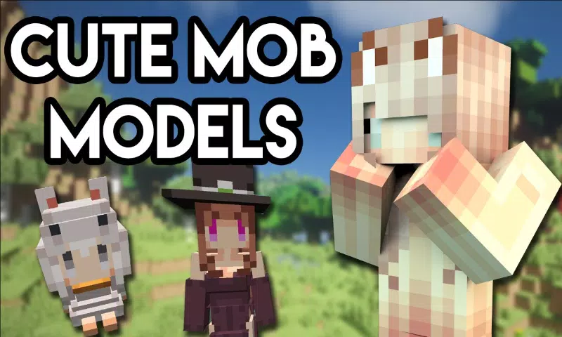 Cute Mob Model Mod For Minecraft Pe For Android Apk Download