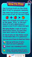 Hungry Bat: Fruits Merge Screenshot 1