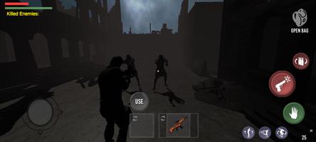 Zombie Evil Survival: 3D Game capture d'écran 2