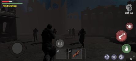 Zombie Evil Survival: 3D Game capture d'écran 3