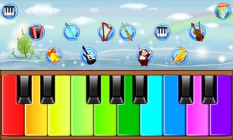 برنامه‌نما پیانو کودکان - بازی های کودک. عکس از صفحه