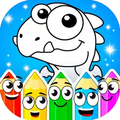 Coloring dinosaurs XAPK download