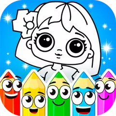 Coloring dolls XAPK download