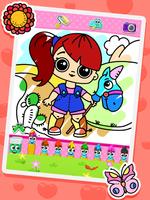 Coloring dolls اسکرین شاٹ 1