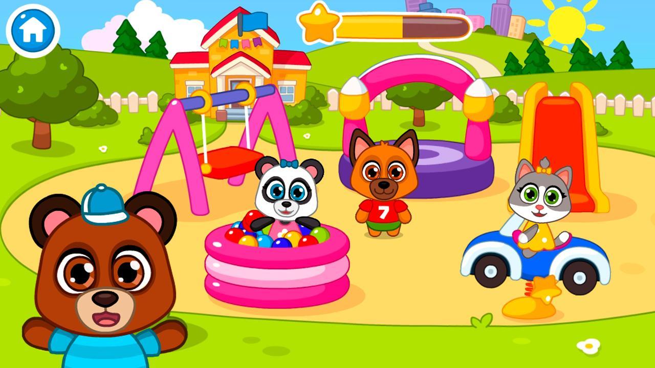 Скачай том дети игра. Игры с животными детский сад. Игра детский сад для животных. Детский сад с животными. App for Kids игры для детей.