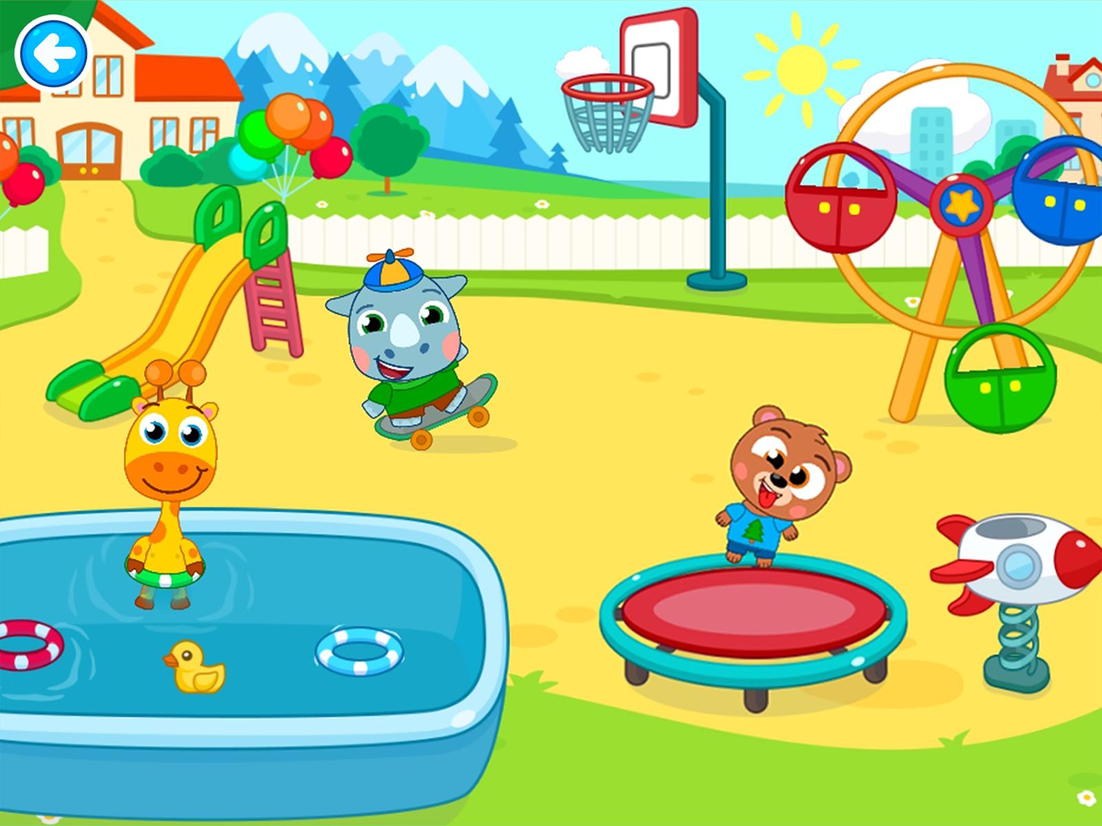 Игра садик 4. Kindergarten игра. Скриншот для детского сада. Kindergarten Baby Care games. Kindergarten персонажи.
