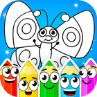 Coloring games : coloring book icon