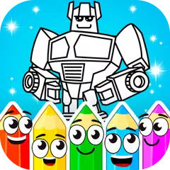 Baixar Pintura: robôs APK