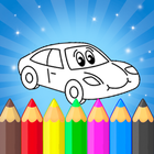 Dibujos para colorear: coches icono