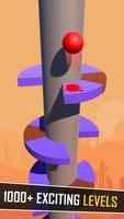 Helix Twister Tower - Bouncy ball Game capture d'écran 1