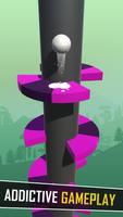 Helix Twister Tower - Bouncy ball Game capture d'écran 2