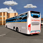 Modern Bus Simulator 3D Game ícone
