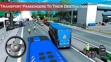 Modern Bus Simulator 3D Game imagem de tela 2
