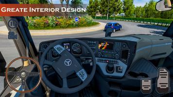 Truck Simulator : Trailer Game تصوير الشاشة 1