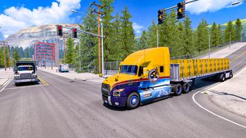 Truck Simulator : Trucker Game capture d'écran 2