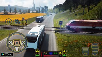 US Bus Simulator : Bus 3D Game Affiche