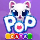 Pop Cats - 101 Level Puzzle icon
