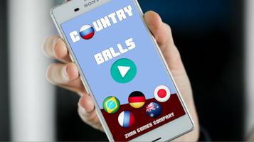 Country Balls Plakat