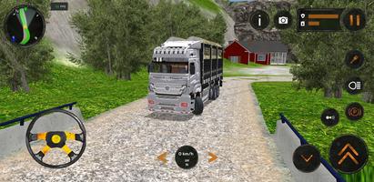 Mercedes Axor Truck Simulator plakat