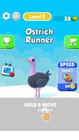 Ostrich Runner Affiche