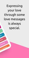 Romantic Love Messages SMS capture d'écran 1