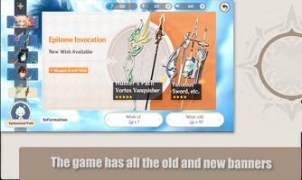 Genshin Wish Sim and Artifacts اسکرین شاٹ 2