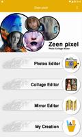 Zeen pixel Photos Effect maker. Plakat