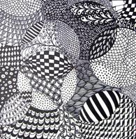 Zendoodle Pattern Design Affiche