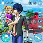 Anime Vater Virtuelle Familie Zeichen