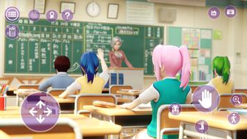YUMI High School: Anime Girl تصوير الشاشة 3