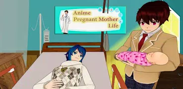 Anime incinta Madre vita