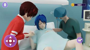 Anime Schwangere Mutter Leben Plakat