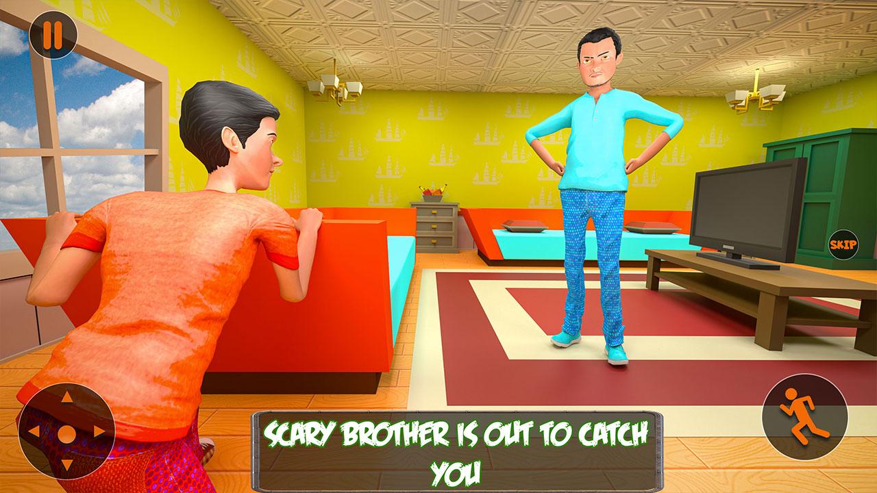 Bad brother 3. Siblings Prankster game 3d.