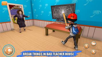 Scare Scary Bad Teacher Life स्क्रीनशॉट 3